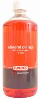 Mineraalolie Elvedes universeel - rood (1 liter)