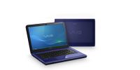 Sony VAIO VPCCA3E1E 35,6 cm (14") Tweede generatie Intel® Core™ i3 4 GB DDR3-SDRAM 320 GB Windows 7 Home Premium Blauw - thumbnail