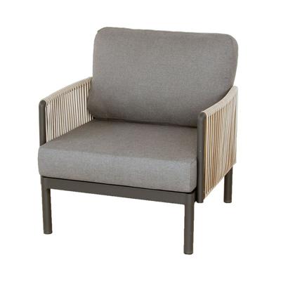 Sidney lounge stoel midnight grey - Oosterik home