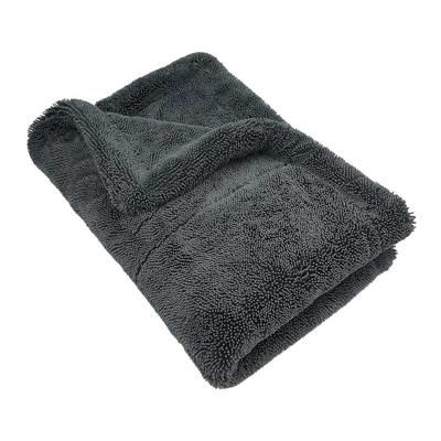 Snarenshop SPC001 Plush Cloth Microvezel Poetsdoek Zwart 40cm x 40cm