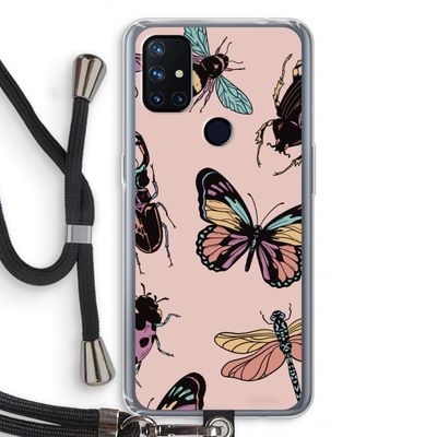 Tiny Bugs: OnePlus Nord N10 5G Transparant Hoesje met koord
