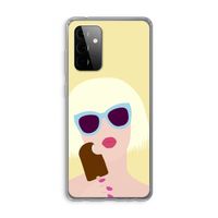 Ice cream: Samsung Galaxy A72 Transparant Hoesje