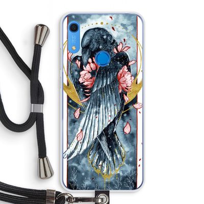 Golden Raven: Huawei Y6s Transparant Hoesje met koord