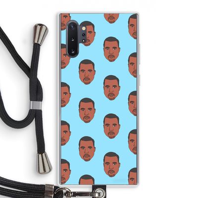 Kanye Call Me?: Samsung Galaxy Note 10 Plus Transparant Hoesje met koord