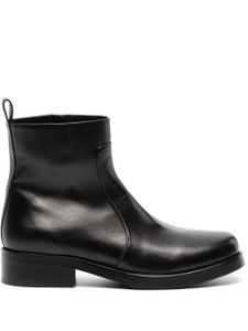 Studio Nicholson bottines en cuir 40 mm - Noir