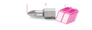 Beta Bits voor Pozidriv®- Supadriv® kruiskopschroeven 861PZ/C 1 - 008610350