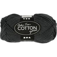 Creativ Company Katoengaren, antraciet, 50gr, 170m