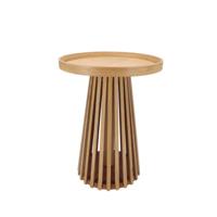 Bijzettafel Daan - hout - 40 x 50 cm - koffietafel/salontafel - sidetable