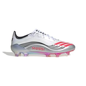 adidas F50 Messi Elite Gras Voetbalschoenen (FG) Wit Zilver Rood
