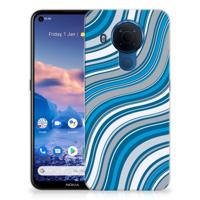 Nokia 5.4 | TPU bumper | Waves Blue
