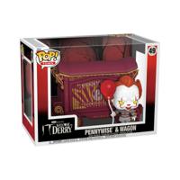It-Welcome to Derry POP! Town Vinyl Figure Pennywise & Wagon 9cm It-Welcome to Derry POP! Town Vinyl Figure Pennywise & Wagon 9cm