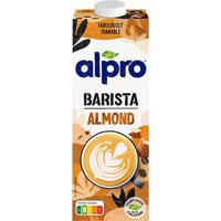 Alpro Barista plantaardige amandelmelk, 1 l, pak van 8 stuks