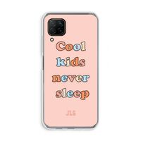 Cool Kids Never Sleep: Huawei P40 Lite Transparant Hoesje Cool Kids Never Sleep: Huawei P40 Lite Transparant Hoesje