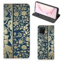 Samsung Galaxy Note 10 Lite Smart Cover Beige Flowers - thumbnail