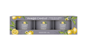 Yankee Candle Giftset Black Tea & Lemon - 3 Stuks