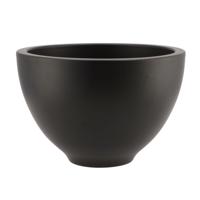 DK Design Bloempot/plantenpot - Vinci - zwart mat - binnen - D18 x H27 cm