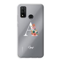 Pink Bouquet: Huawei P Smart (2020) Transparant Hoesje