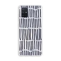 Moroccan stripes: Galaxy A71 Transparant Hoesje