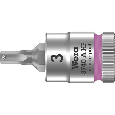 Wera 8740 A 05003332001 Inbus Dopsleutel-bitinzet 3 mm 1/4 (6.3 mm)