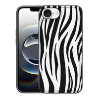 iPhone 16e Dierenprint Telefoonhoesje Zebra iPhone 16e Dierenprint Telefoonhoesje Zebra