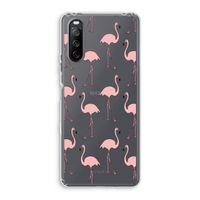 Anything Flamingoes: Sony Xperia 10 III Transparant Hoesje