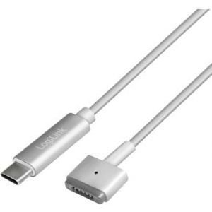 LogiLink PA0226 USB-kabel 1,8 m USB C Zilver