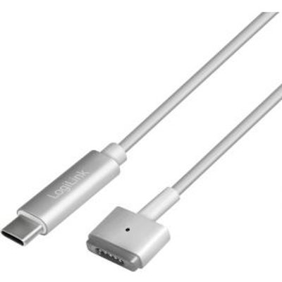 LogiLink PA0226 USB-kabel 1,8 m USB C Zilver