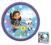 Gabby's Dollhouse wandklok 25 cm