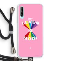 Het Leven Is Mooi: Huawei P Smart Pro Transparant Hoesje met koord