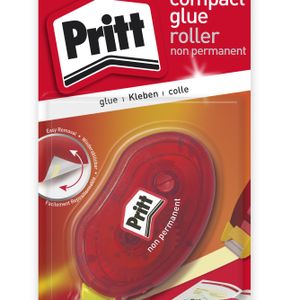 Pritt lijmroller Compact niet-permanent, op blister