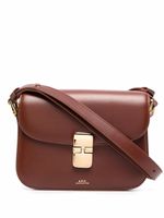 A.P.C. petit sac porté épaule Grace - Marron - thumbnail