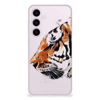 Hoesje maken Samsung Galaxy S24 Plus Watercolor Tiger - thumbnail