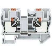 TRU COMPONENTS TC-JPT10 Grey Doorgangsklem 10.2 mm Snelaansluiting Aantal polen: 2 0.5 mm² 10 mm² Grijs 1 stuk(s)