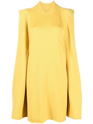 Rick Owens pull Tec à coupe oversize - Jaune