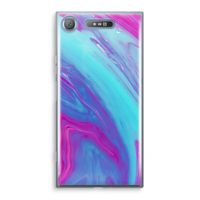 Zweverige regenboog: Sony Xperia XZ1 Transparant Hoesje