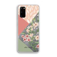 Sweet heaven geometrics: Samsung Galaxy S20 Transparant Hoesje