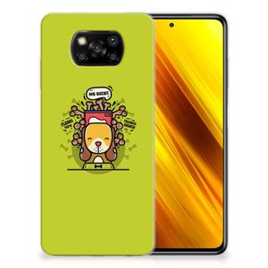 Xiaomi Poco X3 | Poco X3 Pro Telefoonhoesje met Naam Doggy Biscuit