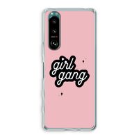 Girl Gang: Sony Xperia 5 III Transparant Hoesje