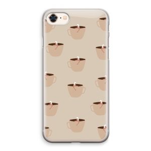 Morning coffee: iPhone 8 Transparant Hoesje