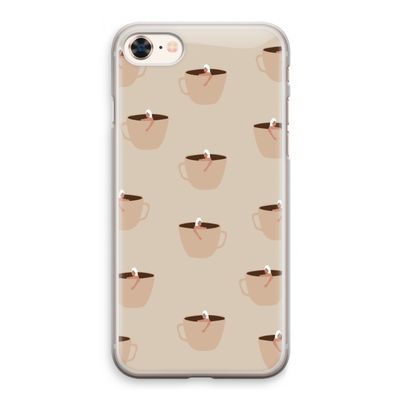 Morning coffee: iPhone 8 Transparant Hoesje