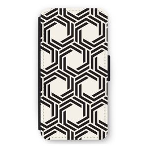 Geometrisch patroon: iPhone 11 Flip Hoesje