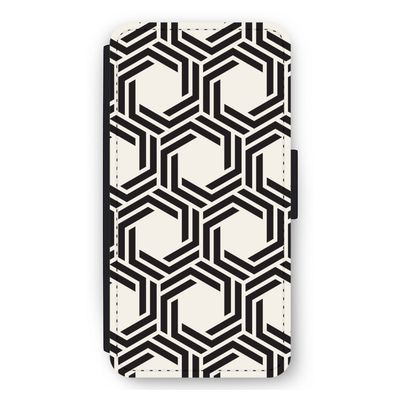 Geometrisch patroon: iPhone 11 Flip Hoesje