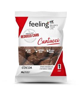 FeelingOK Cantucci cacao (50 gr)