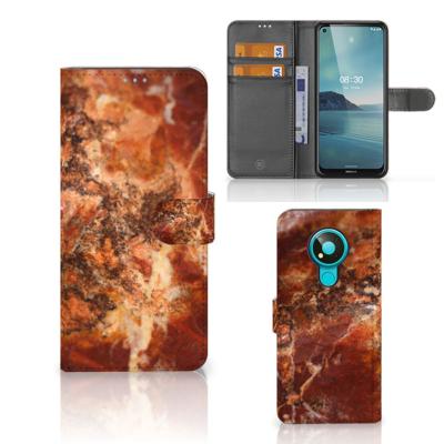 Nokia 3.4 | Bookcase | Marmer Bruin