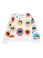 Stella McCartney Kids sweat à imprimé graphique - Blanc - thumbnail