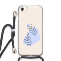 Leaf me if you can: iPhone 8 Transparant Hoesje met koord