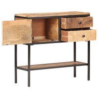 The Living Store Houten Dressoir - 85 x 30 x 80 cm - Industriële uitstraling - thumbnail