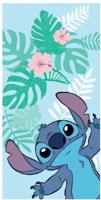 Lilo & Stitch Strandlaken - 140 x 70 cm. - Disney Stitch handdoek - sneldrogend