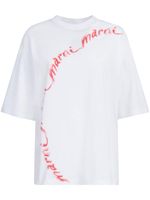 Marni t-shirt en coton à logo imprimé - Blanc - thumbnail