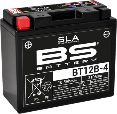 BS-BATTERY Batterij "bt12b-4 battery bt12b-4 bs sla